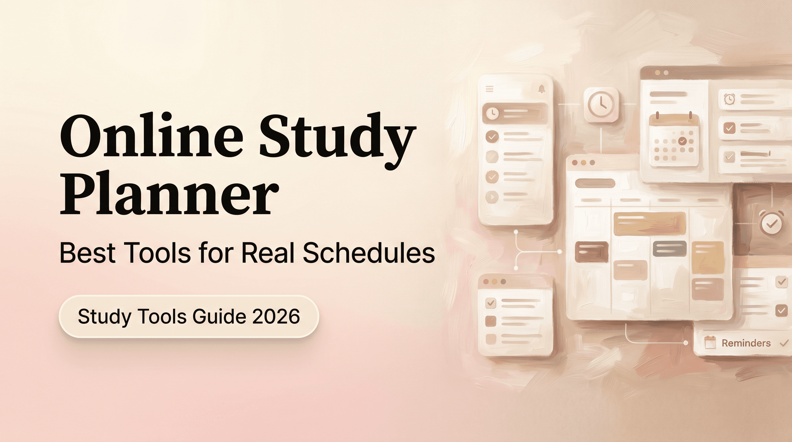 Online Study Planner: Best Tools for Real Schedules