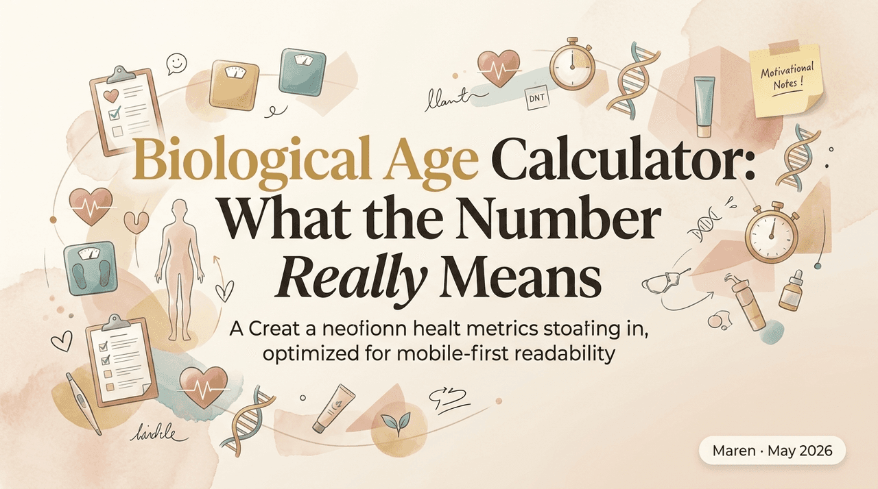 Biological Age Calculator: What the Number Really Means
