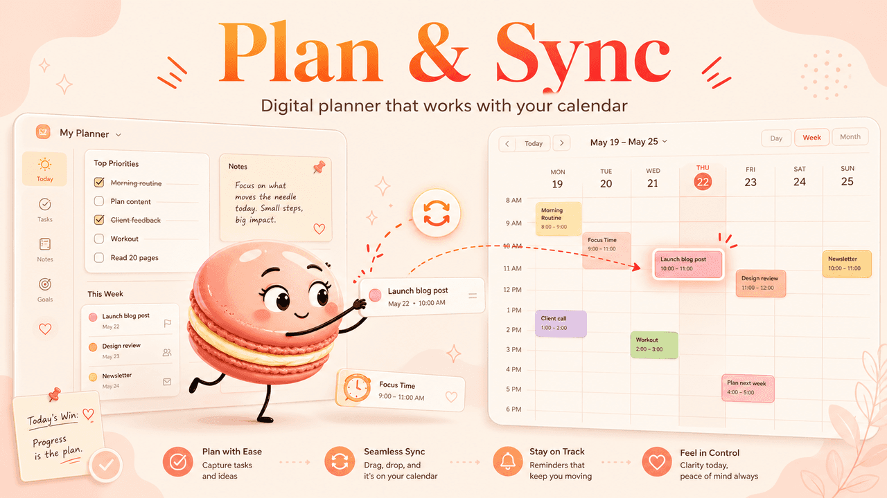 Digital Planner That Syncs With Google Calendar