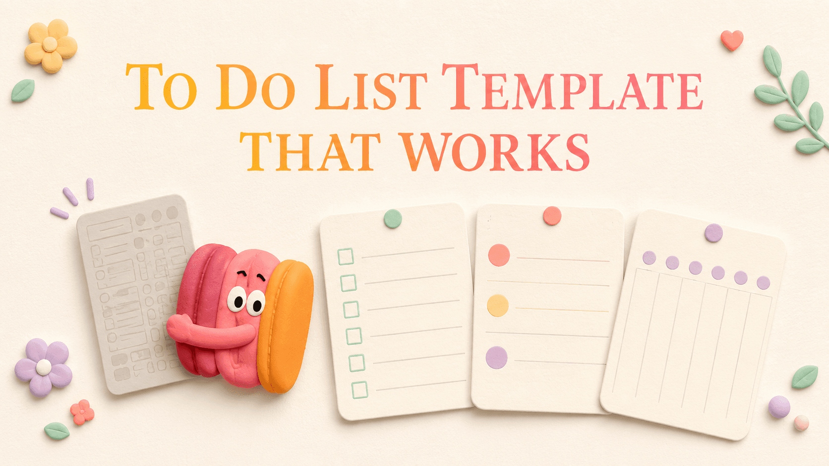 To Do List Template: Simple Formats That Work