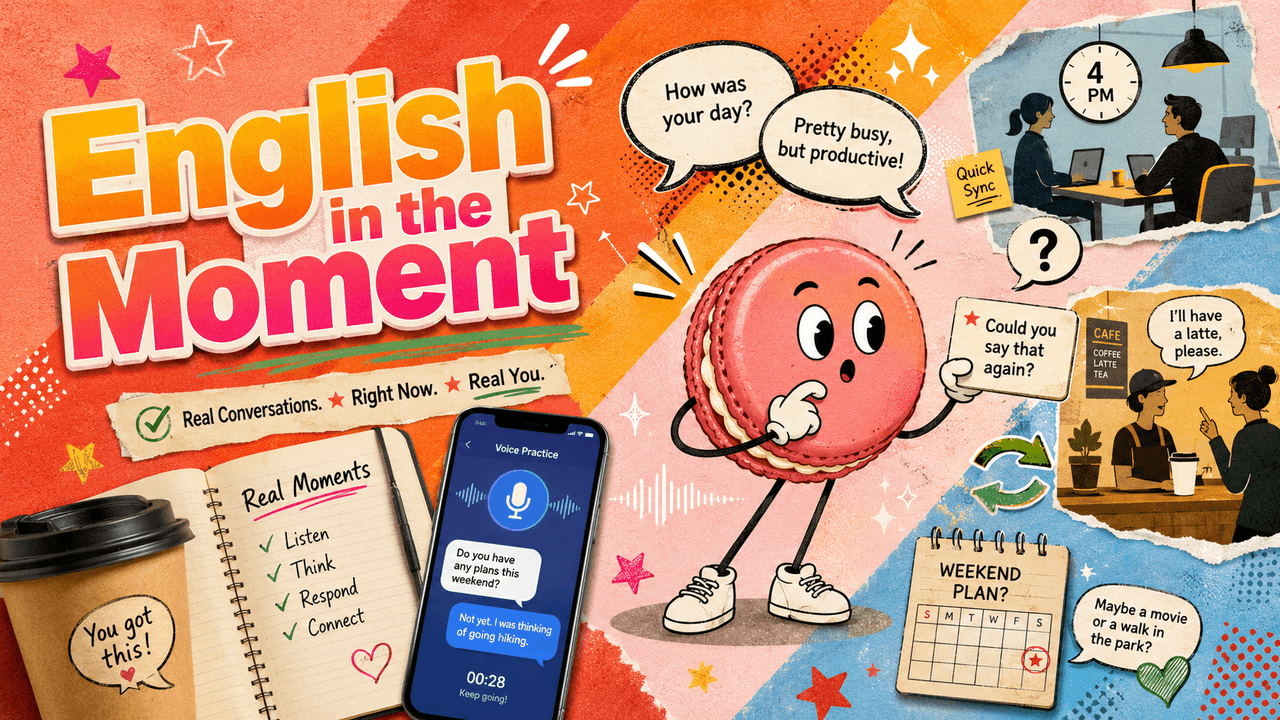 English Conversation Practice for Real-Life Moments