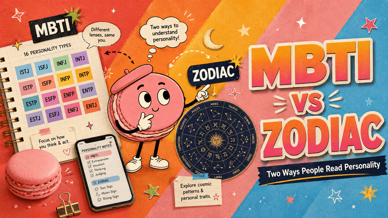 MBTI and Zodiac: Two Ways People Read Personality