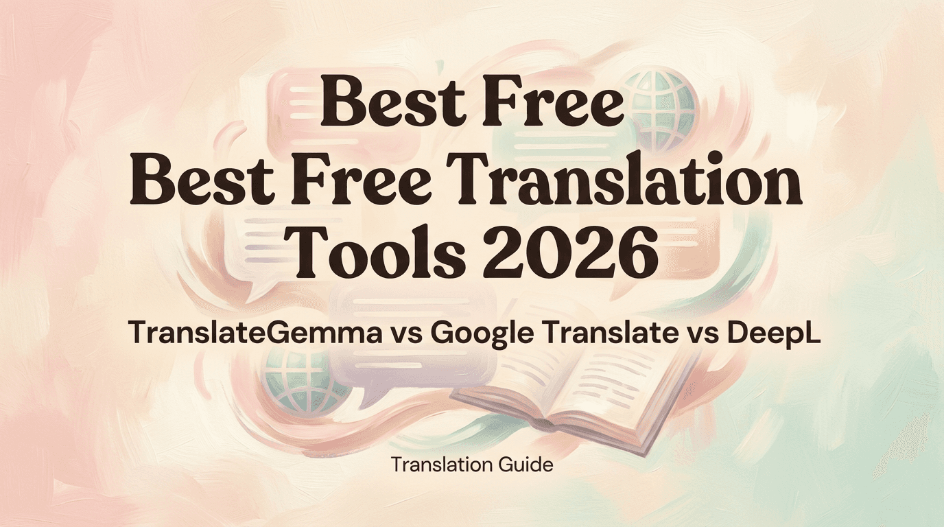Best Free AI Translation Tools in 2026 — Which One Is Actually Good?