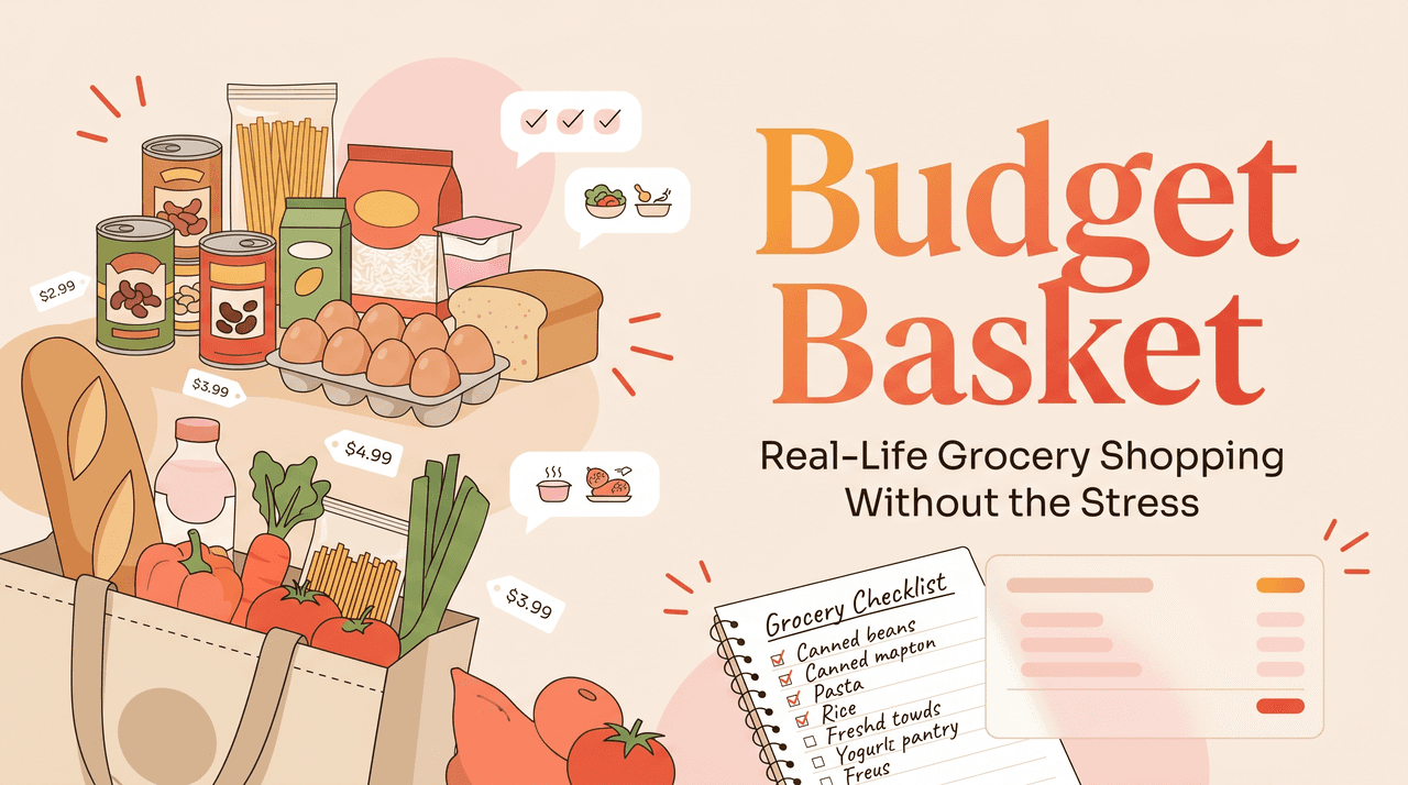 Budget Grocery List for Real-Life Shopping