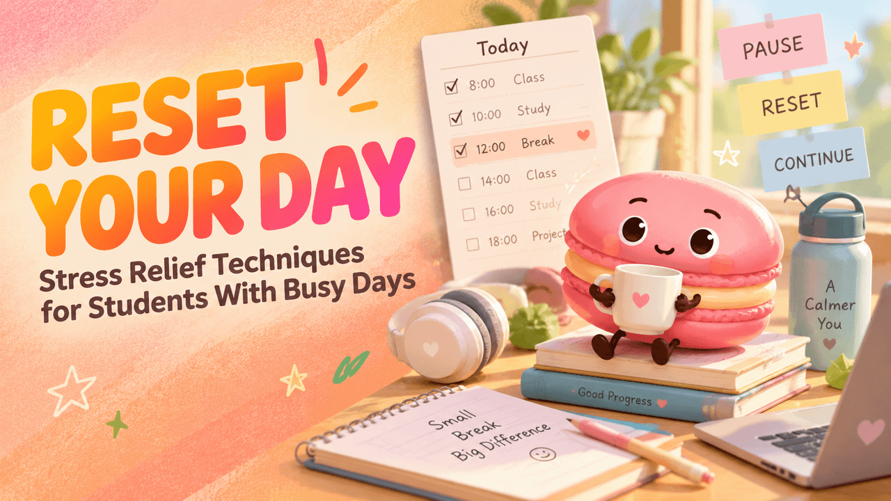 Stress Relief Techniques for Students With Busy Days