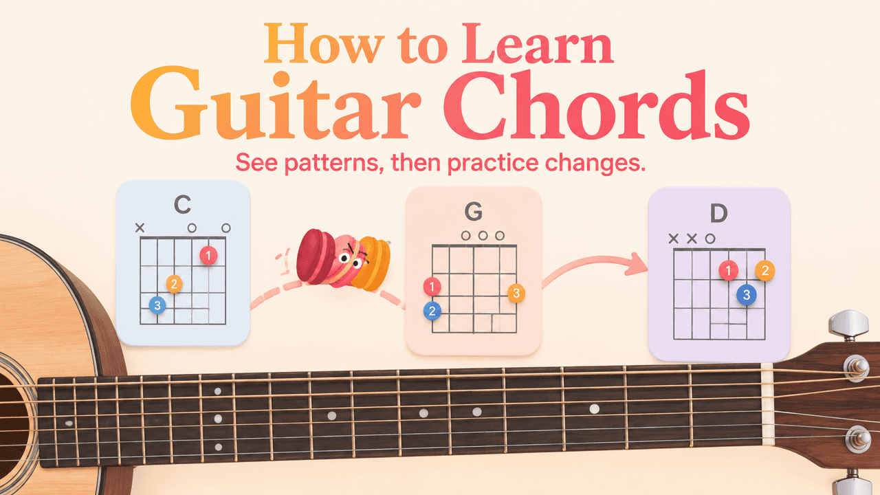 How to Learn Guitar Chords Without Memorizing Everything