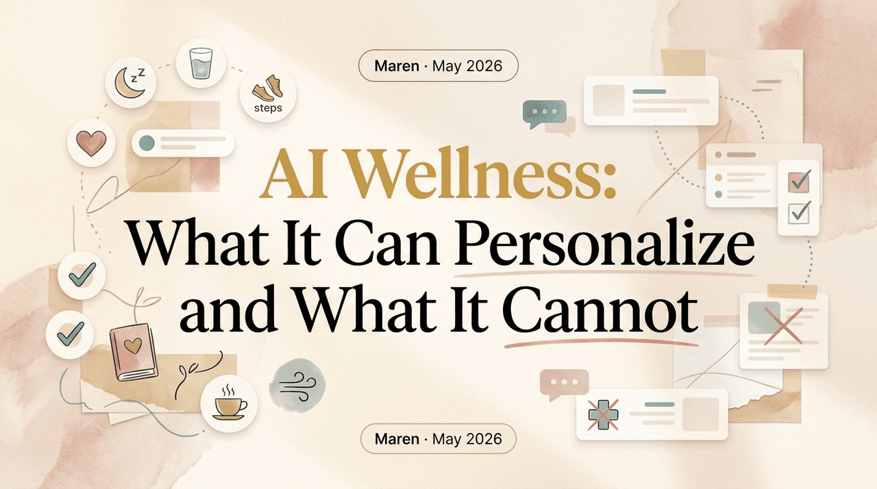 AI Wellness: What It Can Personalize and What It Cannot
