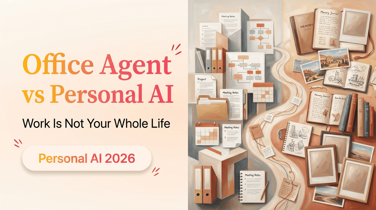 Office Agent vs Personal AI: Work Is Not Your Whole Life