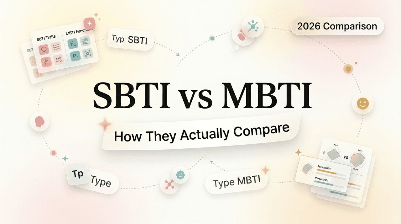 SBTI vs MBTI: How They Actually Compare