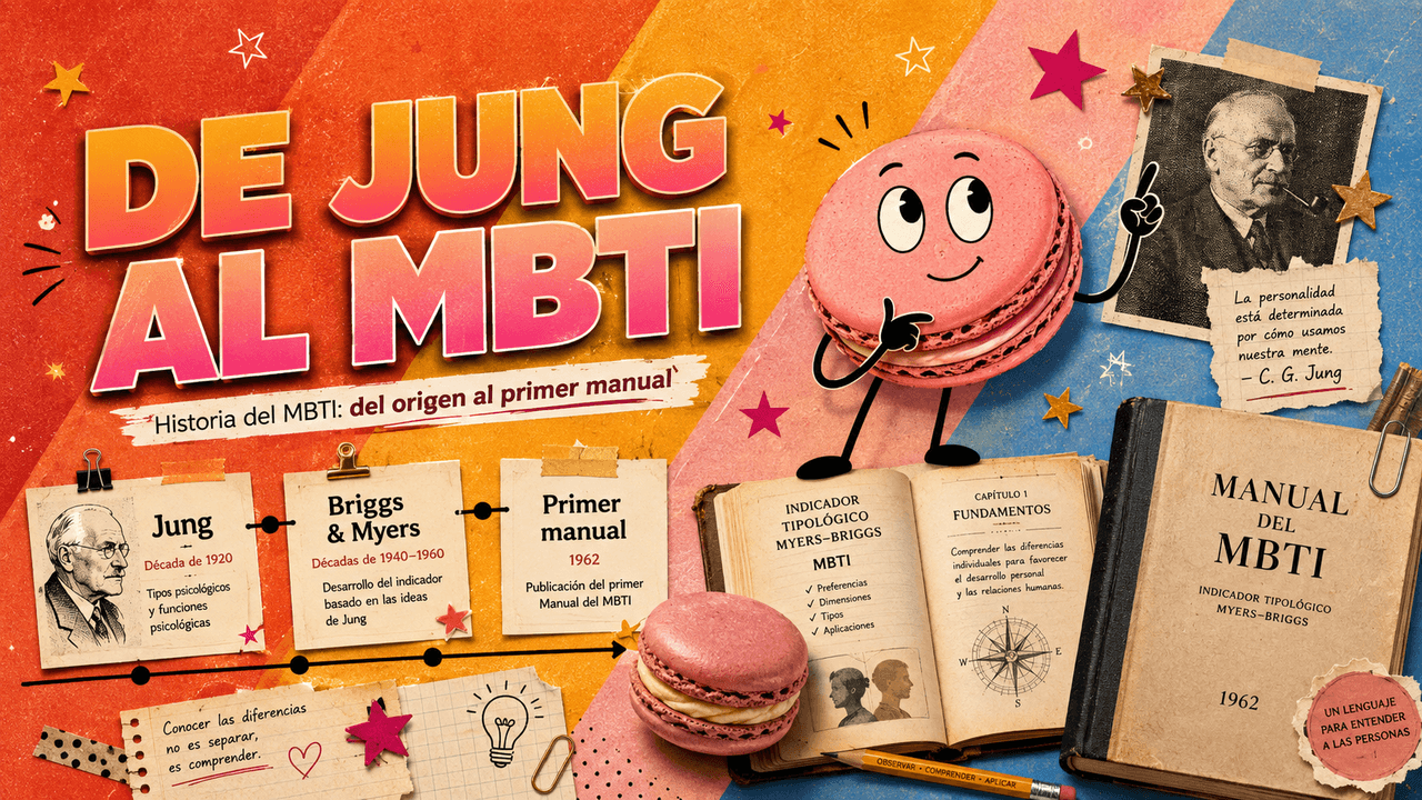 Historia del MBTI: desde Jung hasta el primer manual