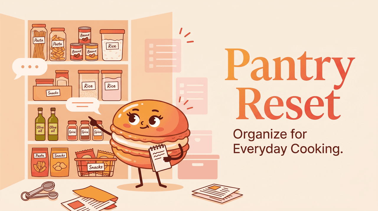 Pantry Organization for Real-Life Cooking