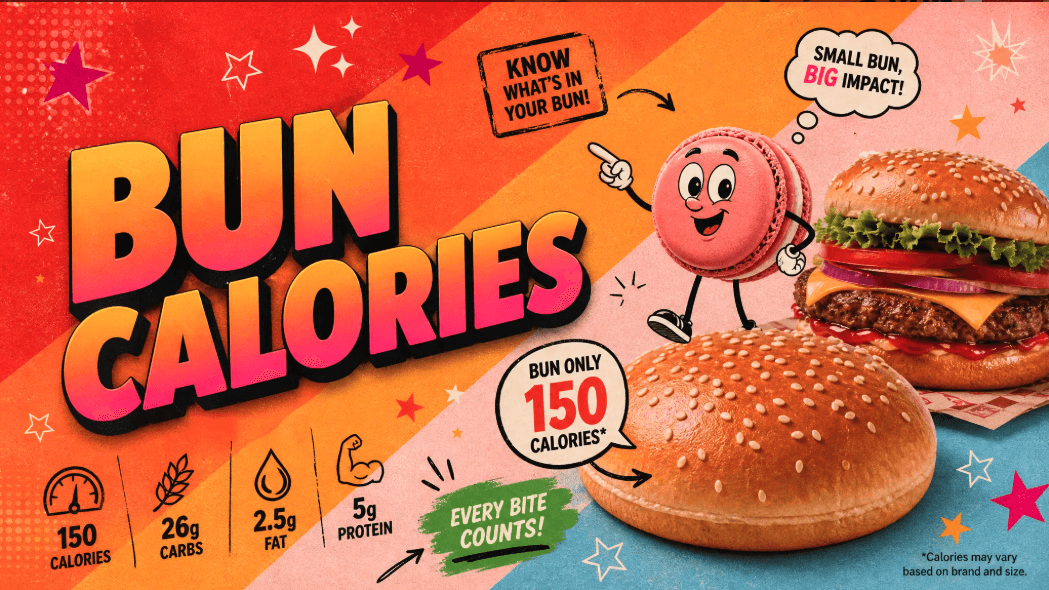 Hamburger Bun Calorie Count in a Burger Meal