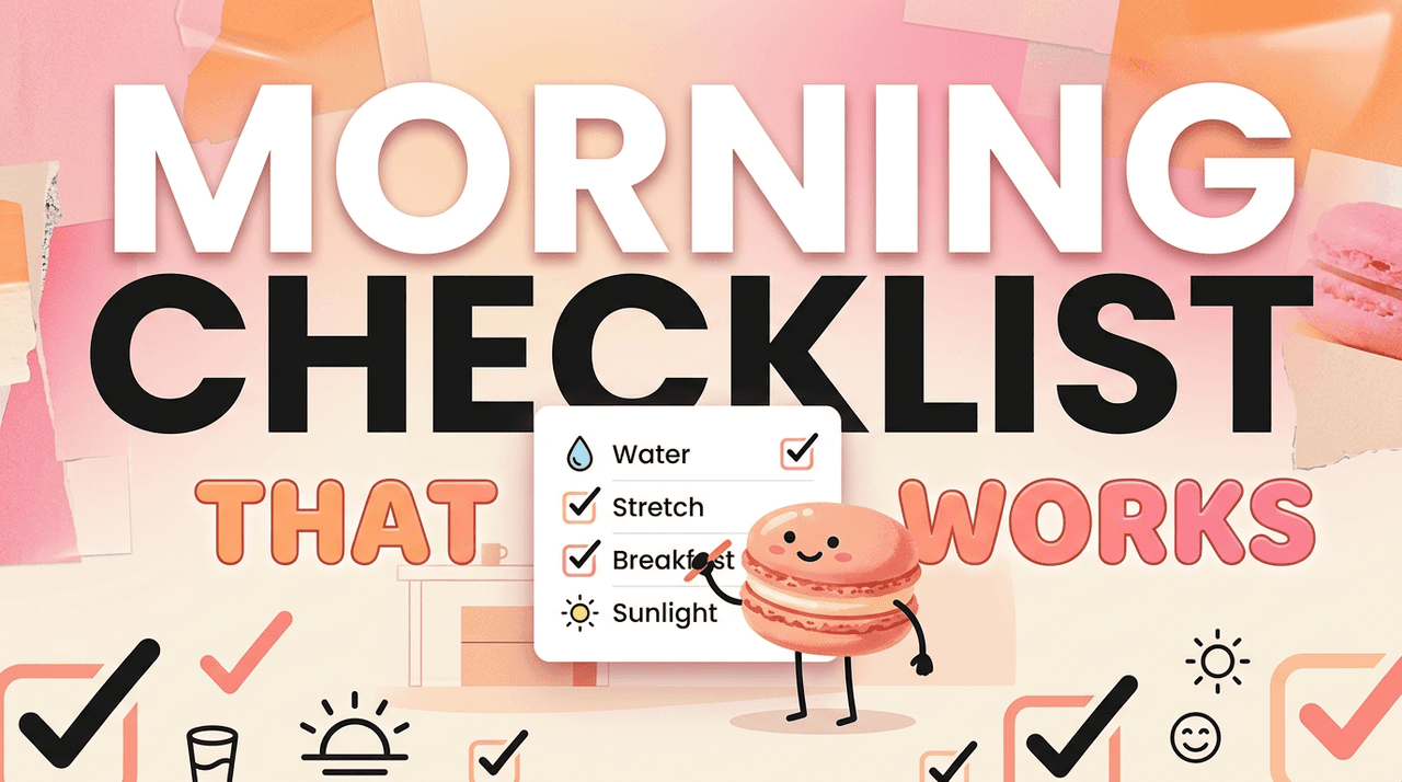Morning Routine Checklist: How to Build One That Works