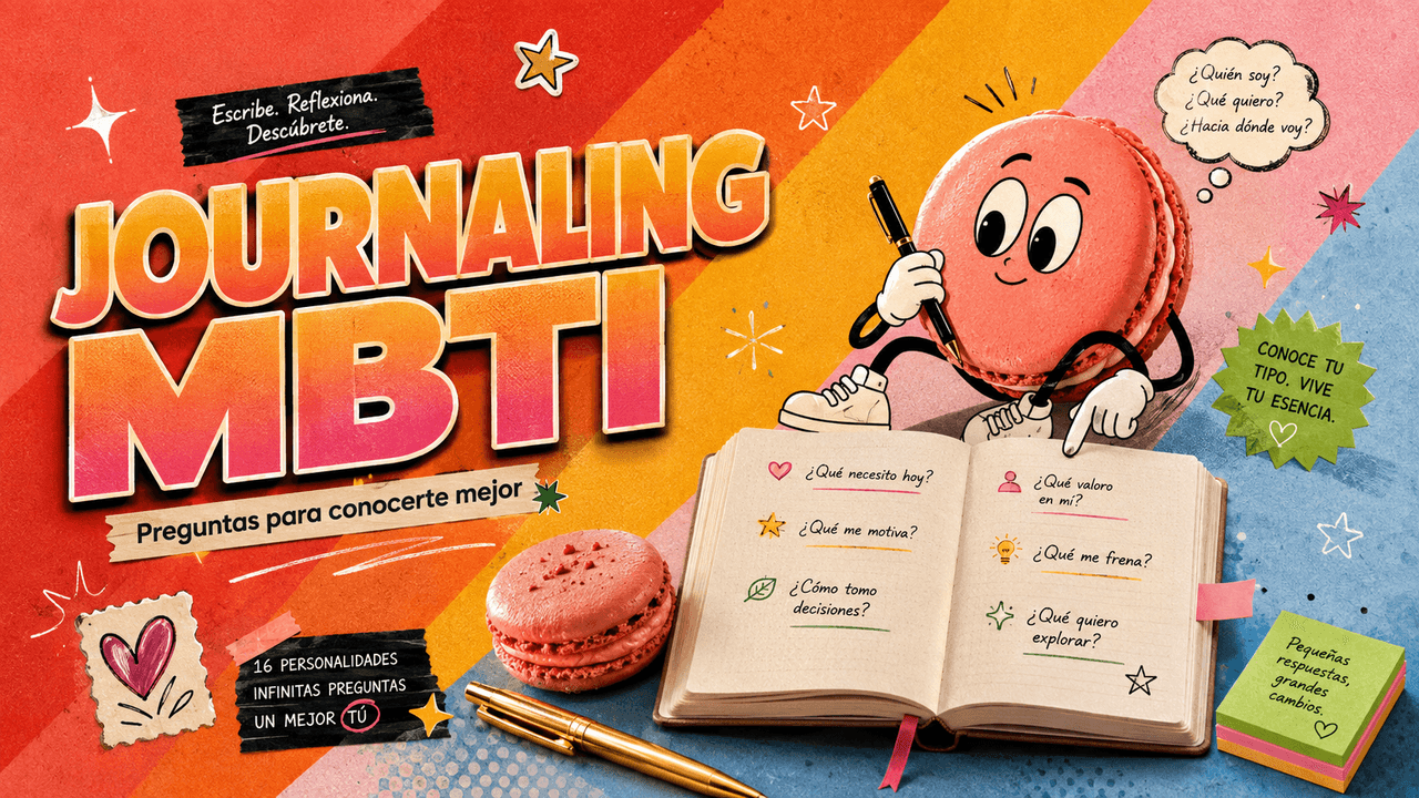 Preguntas de journaling según el MBTI para conocerte mejor