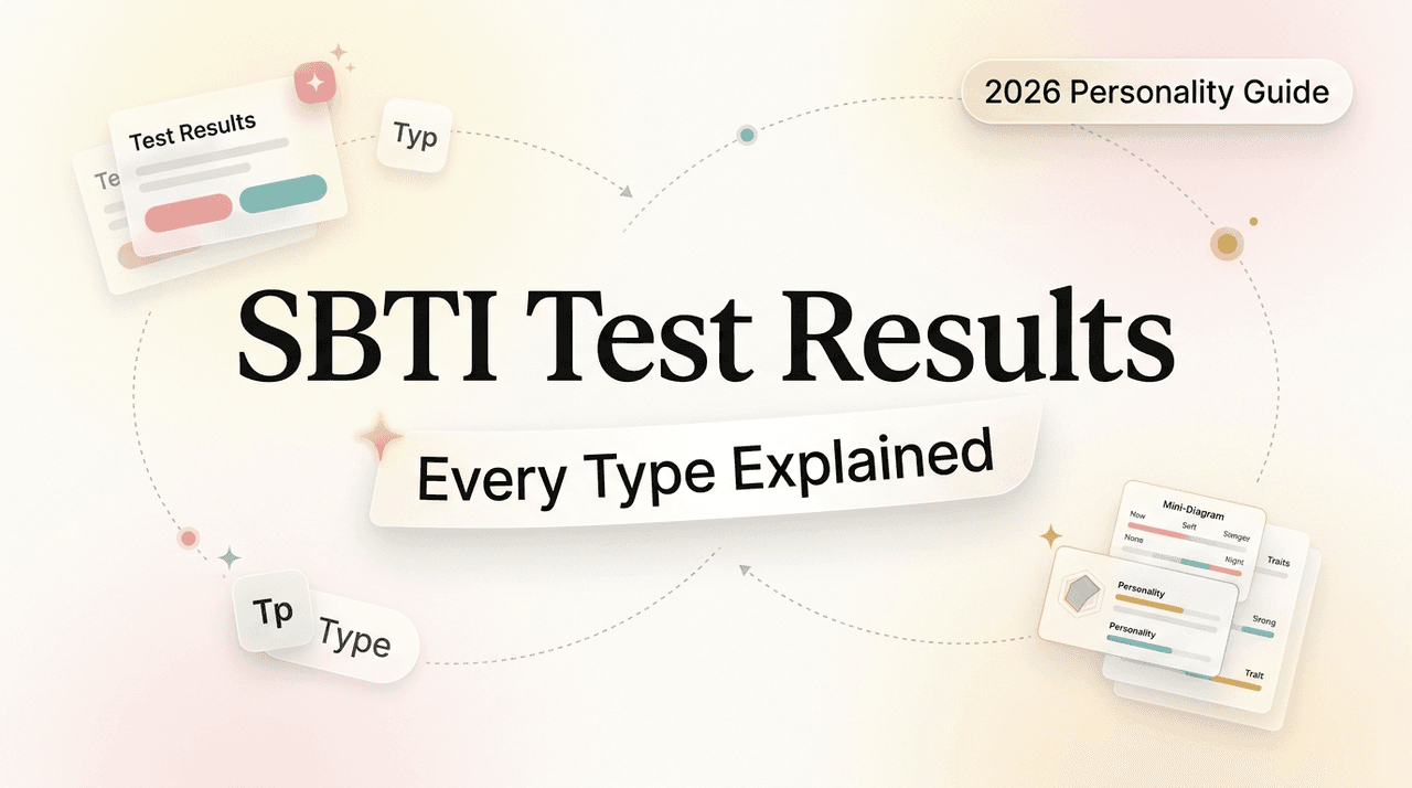 SBTI Test Results: Every Type Explained