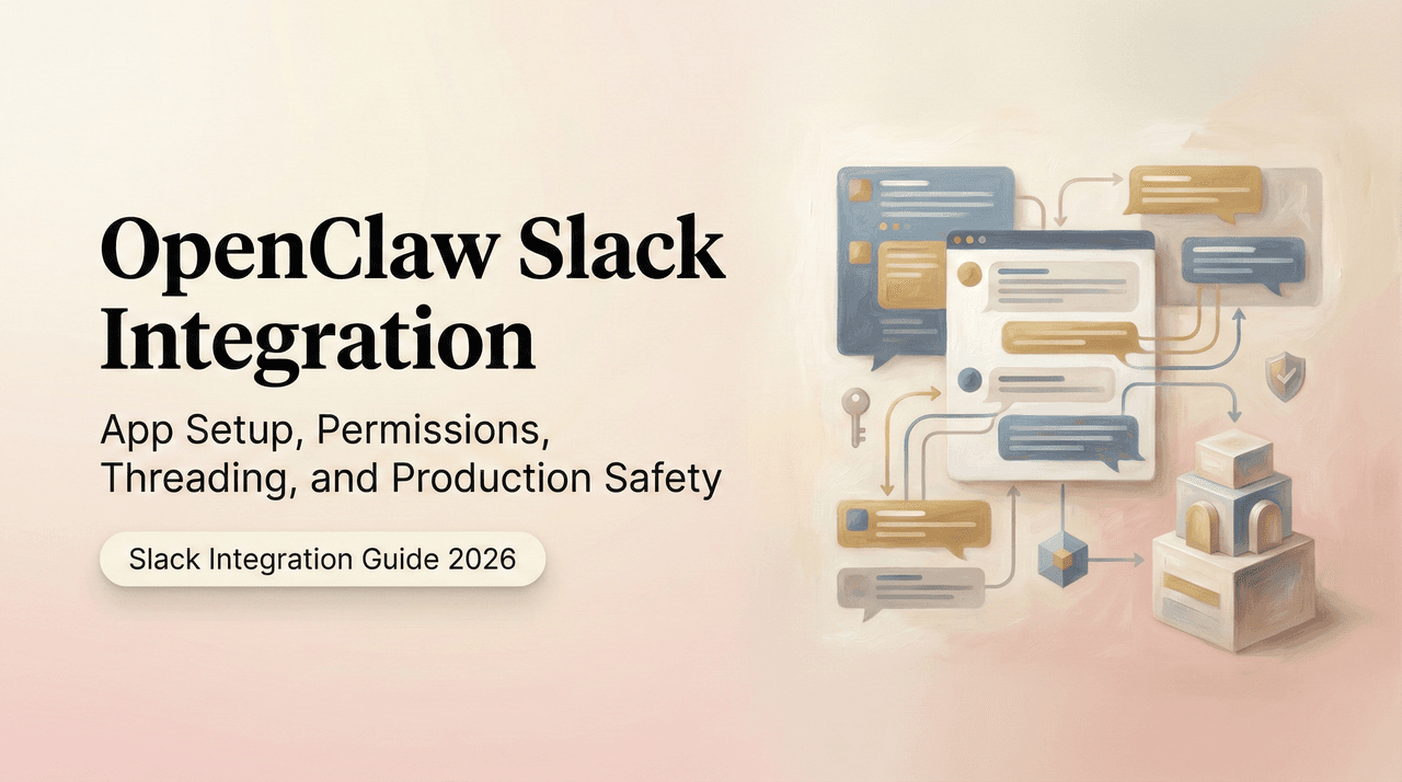 OpenClaw Slack Integration: App Setup, Permissions, Threading, and Production Safety