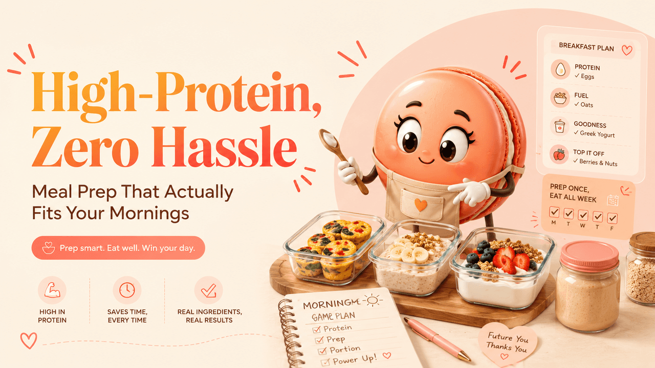 High Protein Breakfast Meal Prep That Stays Practical