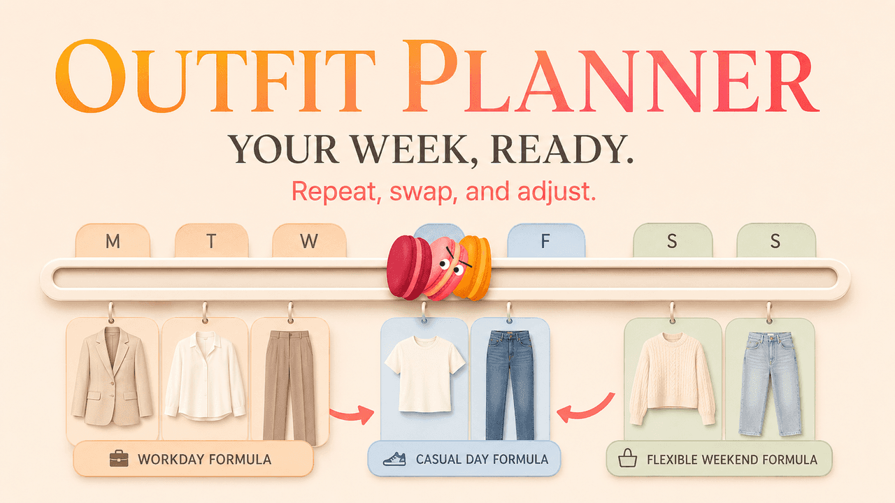 How to Plan Outfits for the Week Without Overthinking