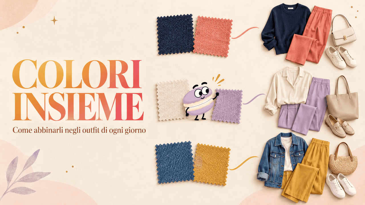 Quali colori stanno bene insieme negli outfit di tutti i giorni?