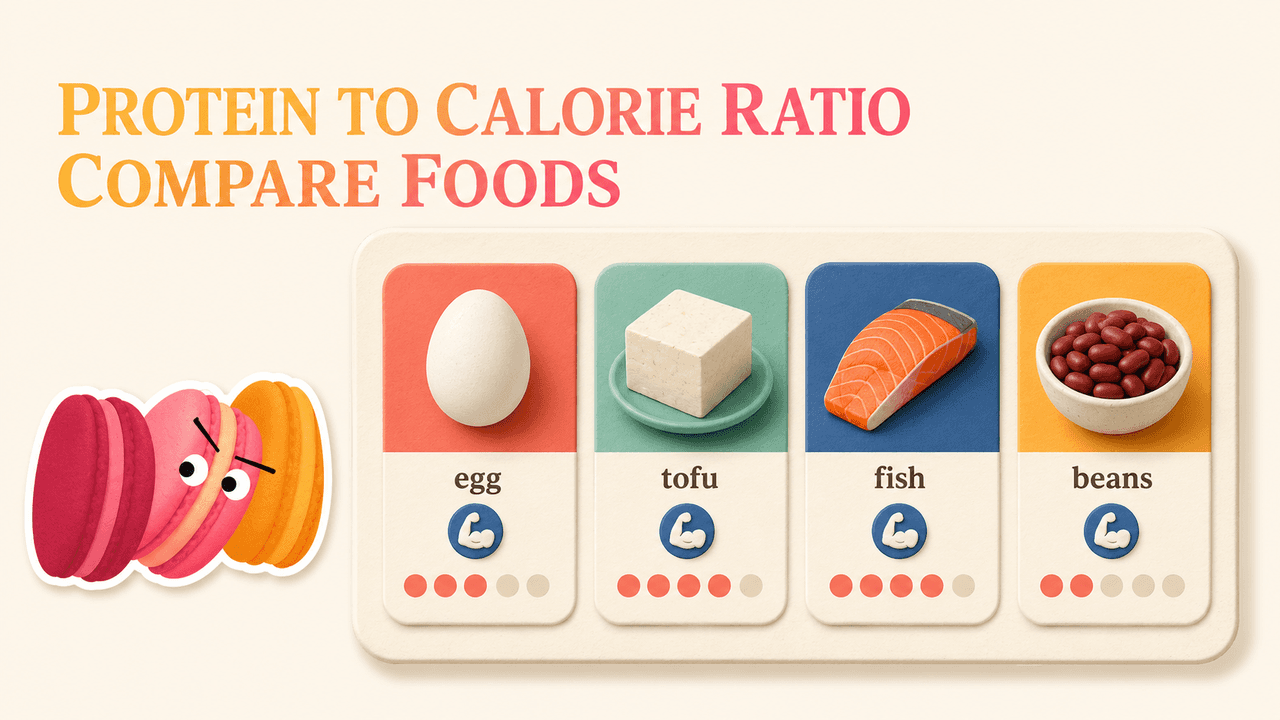 Protein to Calorie Ratio: Compare Foods Without Guessing