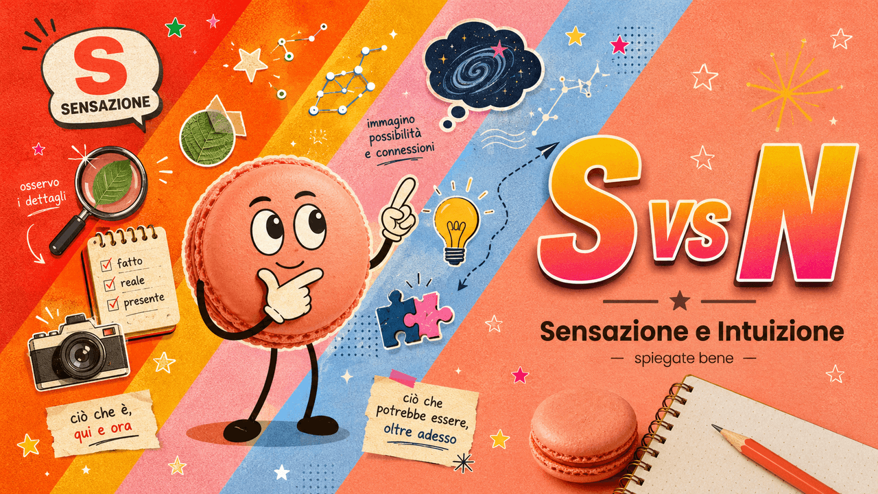 S e N nell’MBTI: Sensazione e Intuizione spiegate bene