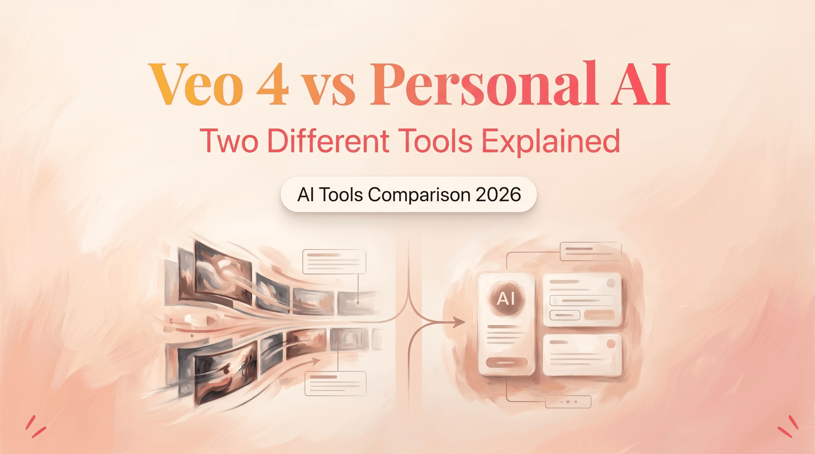 Veo 4 vs Personal AI: Two Different Tools Explained