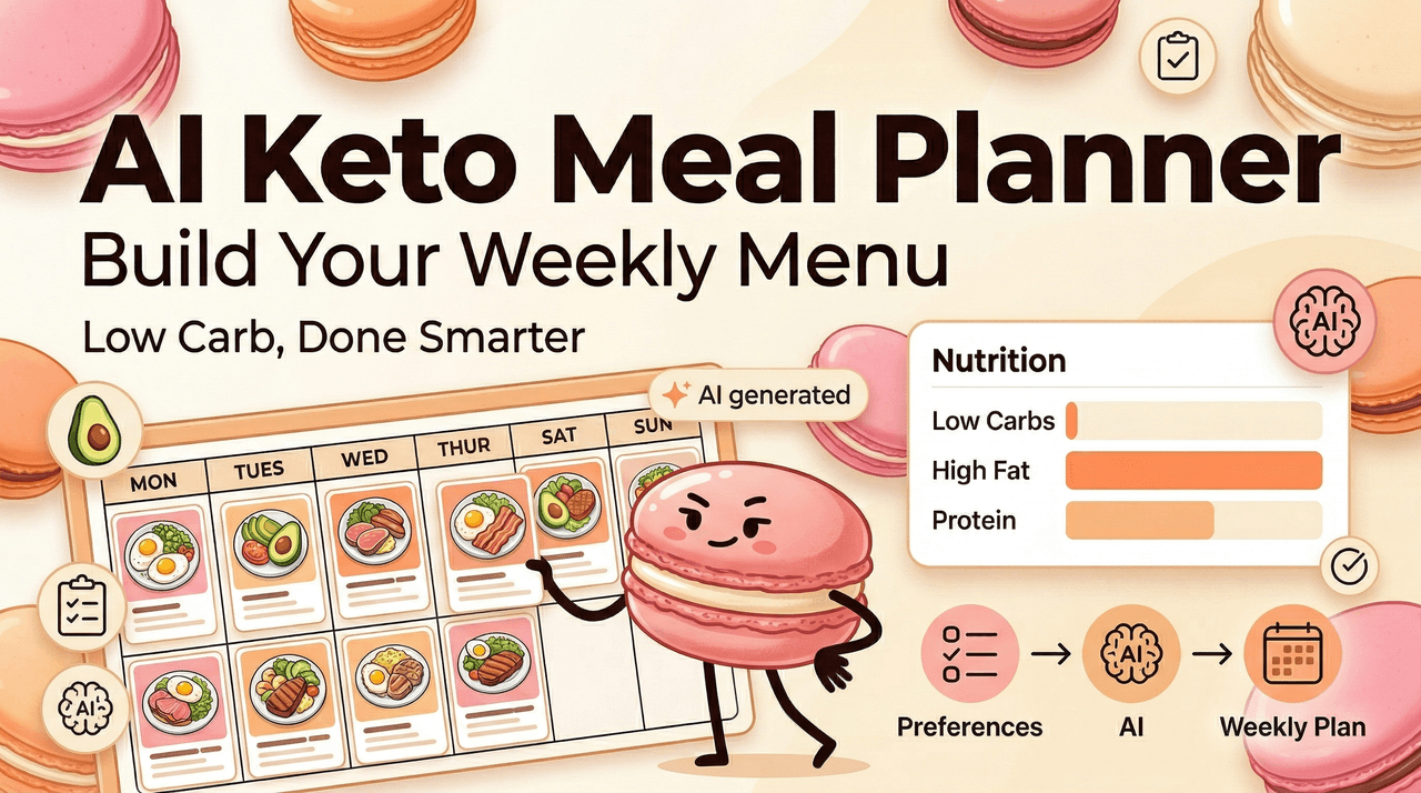 AI Keto Meal Planner: Build Your Weekly Menu