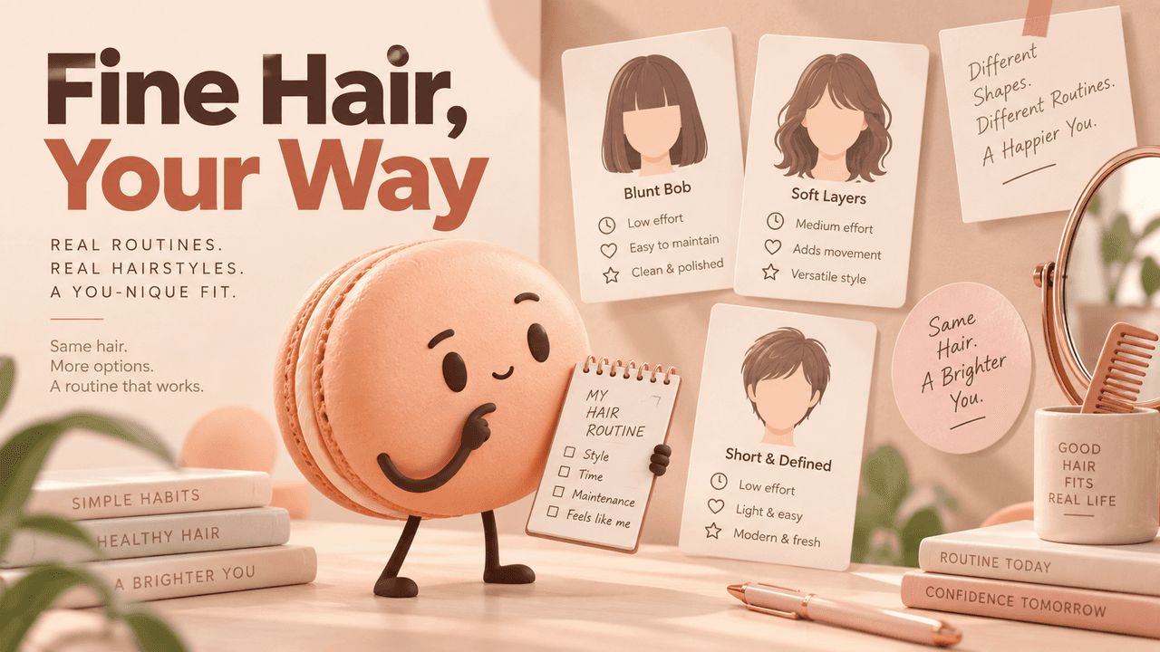 Best Hairstyles for Fine Hair That Fit Your Routine