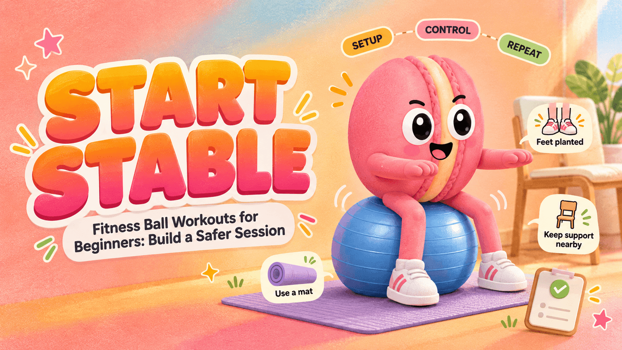 Fitness Ball Workouts for Beginners: Build a Safer Session