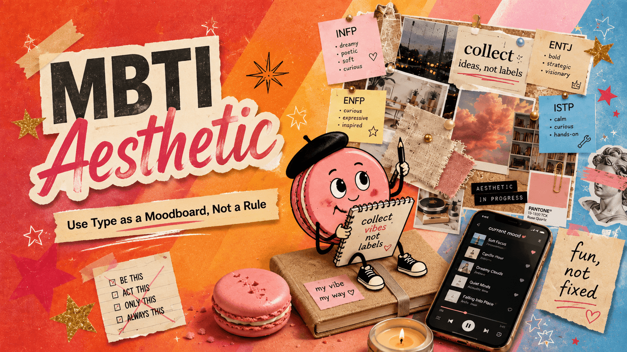 MBTI Aesthetic: Use Type as a Moodboard, Not a Rule