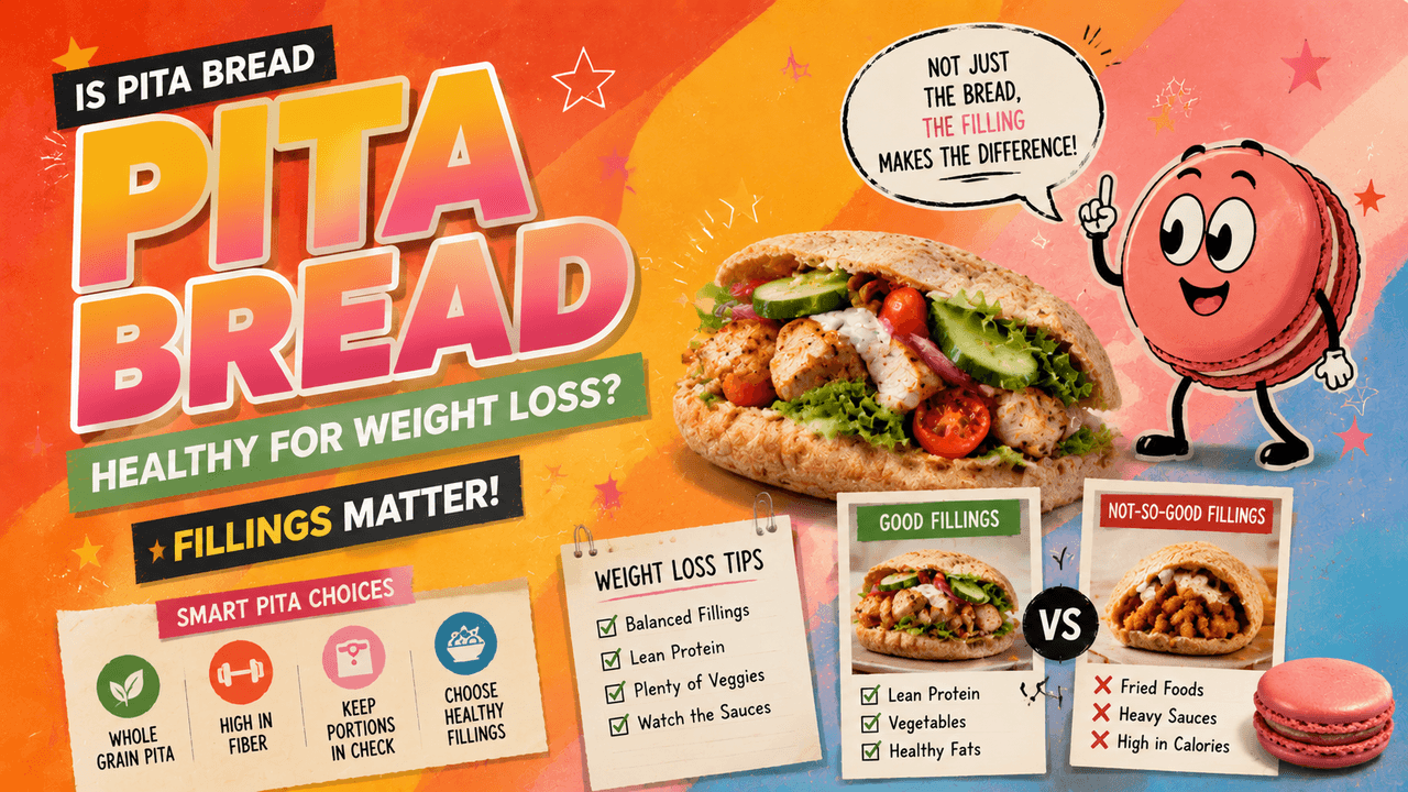 Is Pita Bread Healthy for Weight Loss? Yes, But Fillings Matter