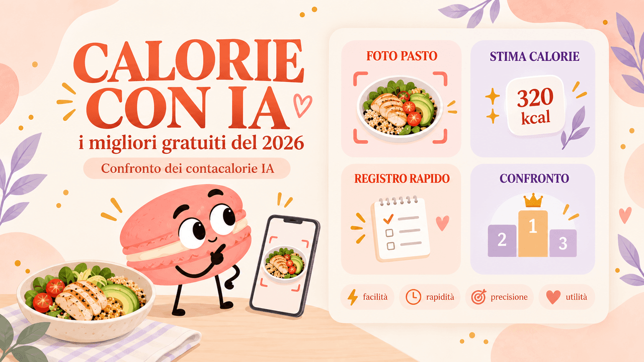 I migliori contacalorie IA gratuiti del 2026