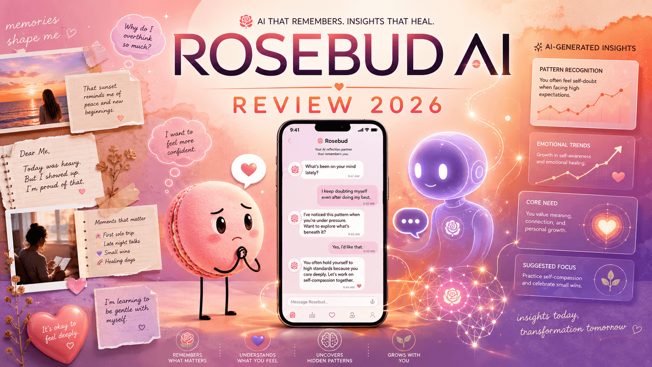 Rosebud AI Journaling App Review 2026