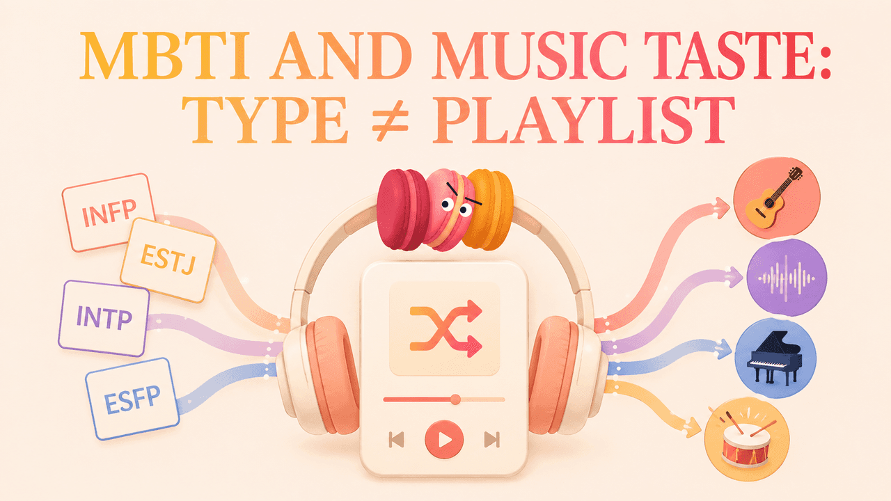 MBTI and Music Taste: Type Cannot Pick Your Playlist