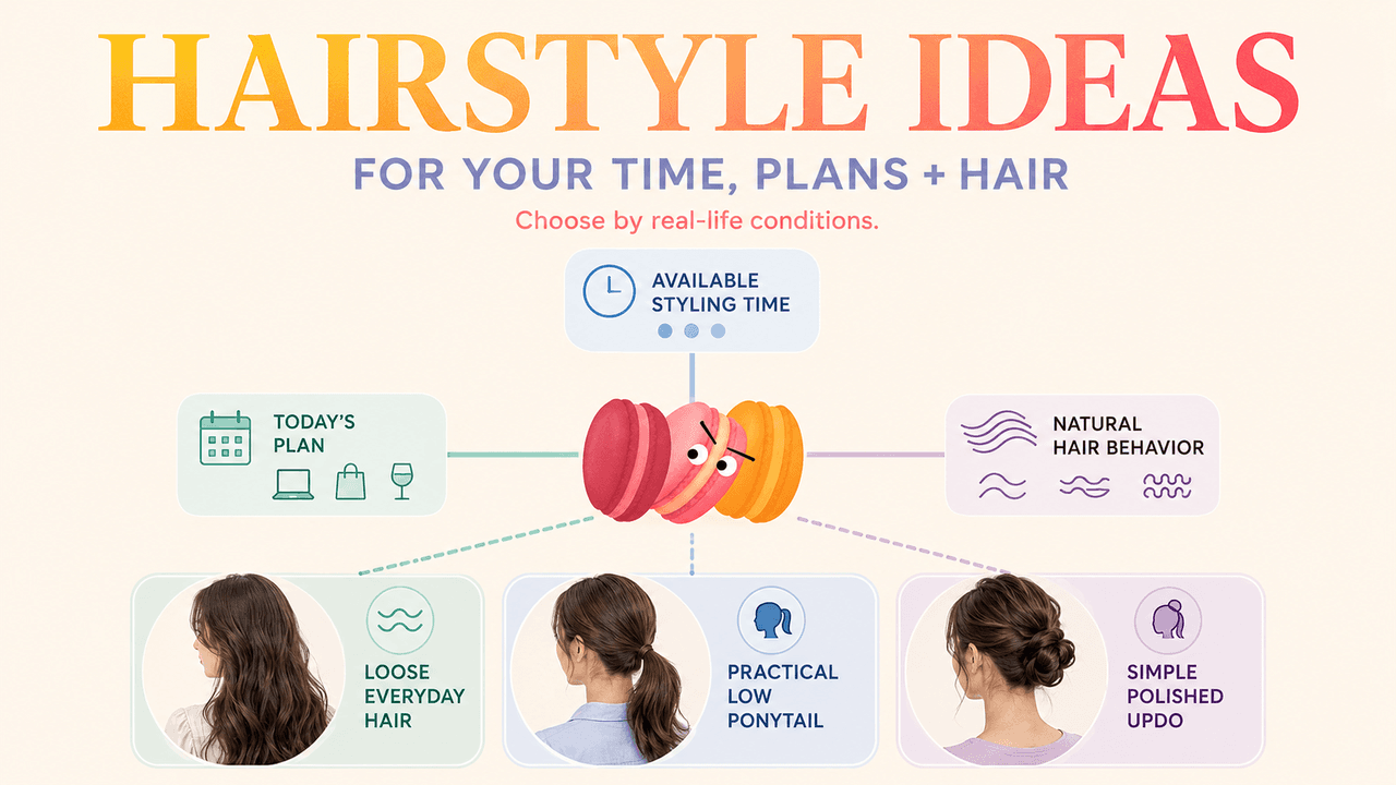 Hairstyle Ideas for Your Time, Plans, and Hair