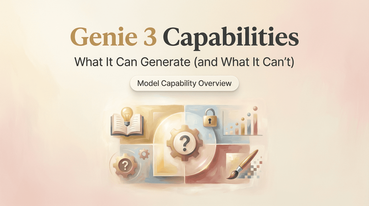 Genie 3 Capabilities: What It Can Generate (and What It Can’t)