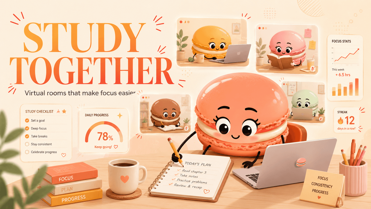 Study With Me: Why Virtual Study Rooms Work