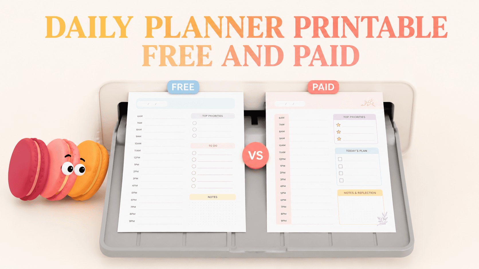 Best Printable Daily Planners of 2026 (Free & Paid)