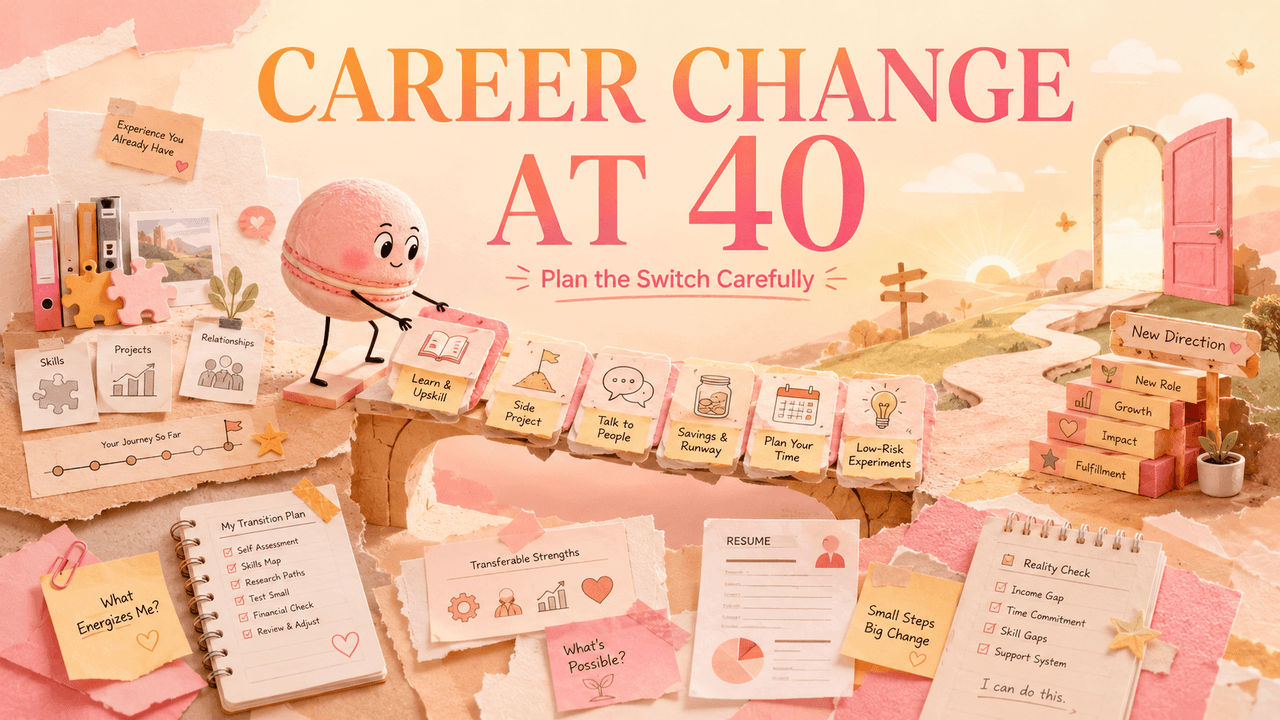 Career Change at 40: Plan the Switch Carefully
