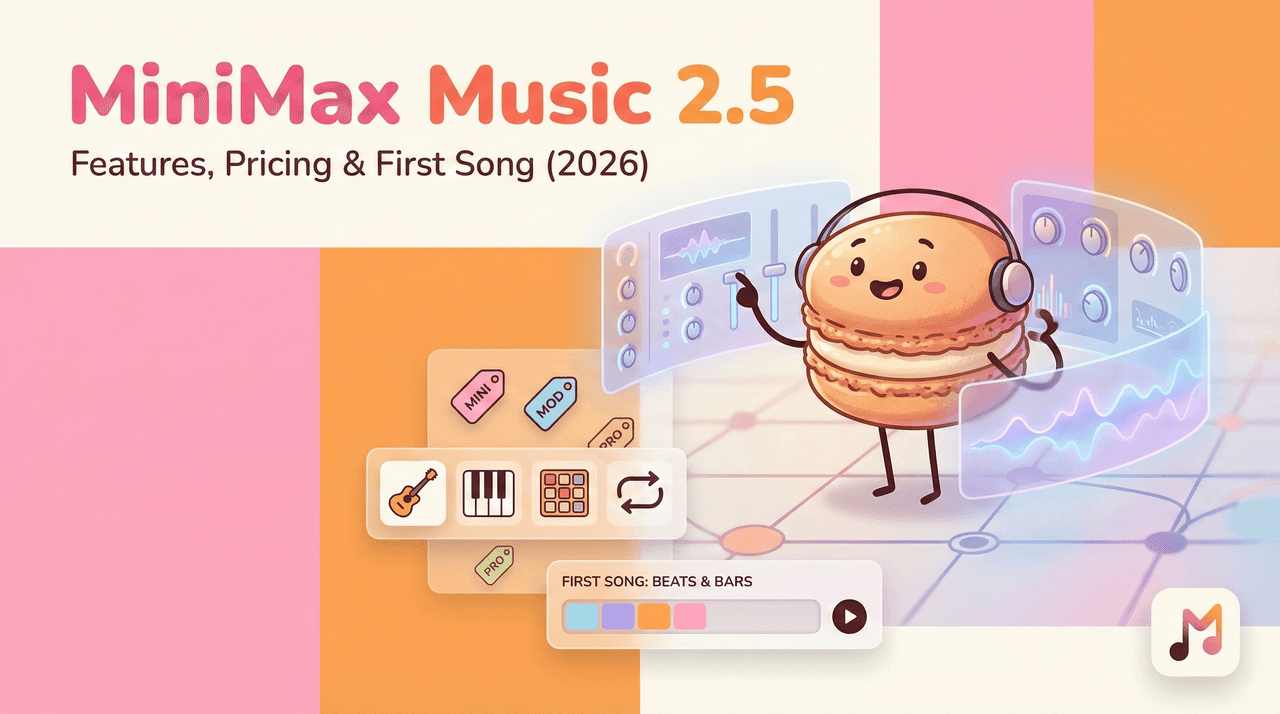 MiniMax Music 2.5: Features, Pricing, Limits & First Song Walkthrough (2026)