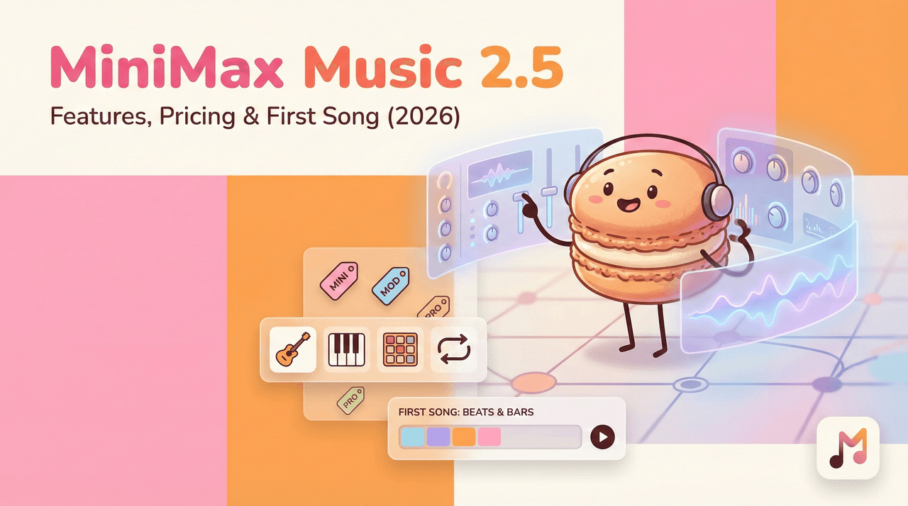 MiniMax Music 2.5: Features, Pricing, Limits & First Song Walkthrough (2026)