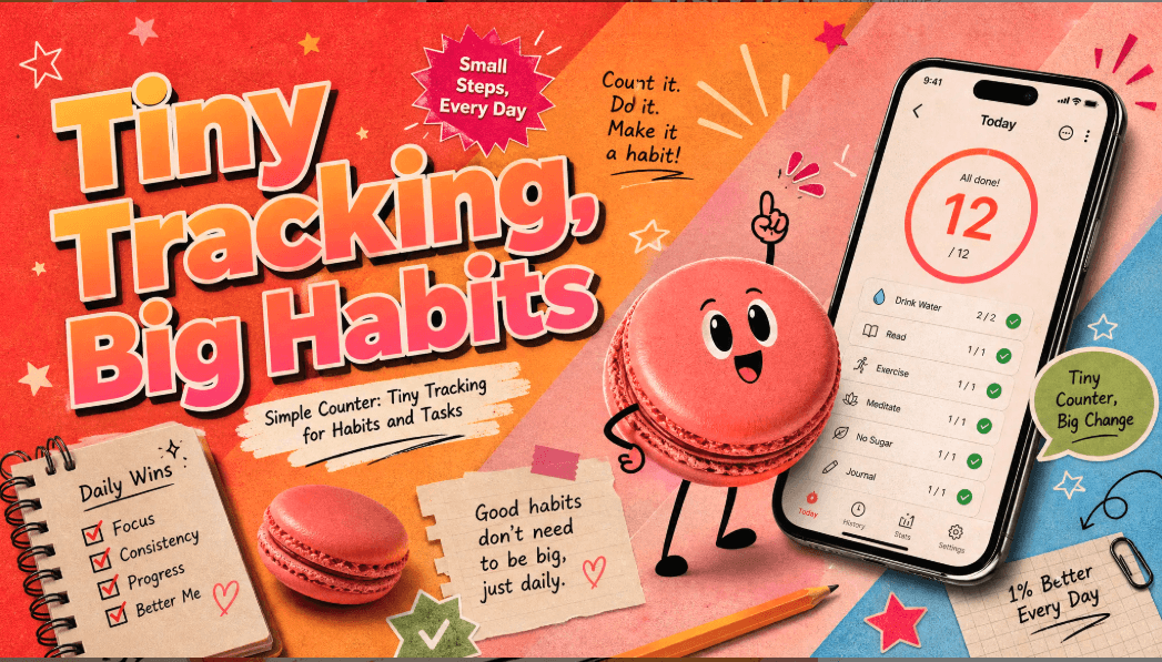 Simple Counter: Tiny Tracking for Habits and Tasks