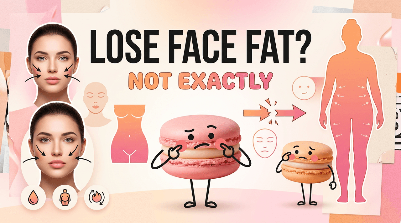 How to Lose Face Fat: What Actually Changes It