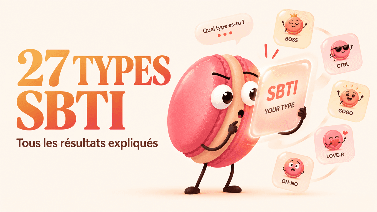 Résultats du test SBTI : tous les types expliqués