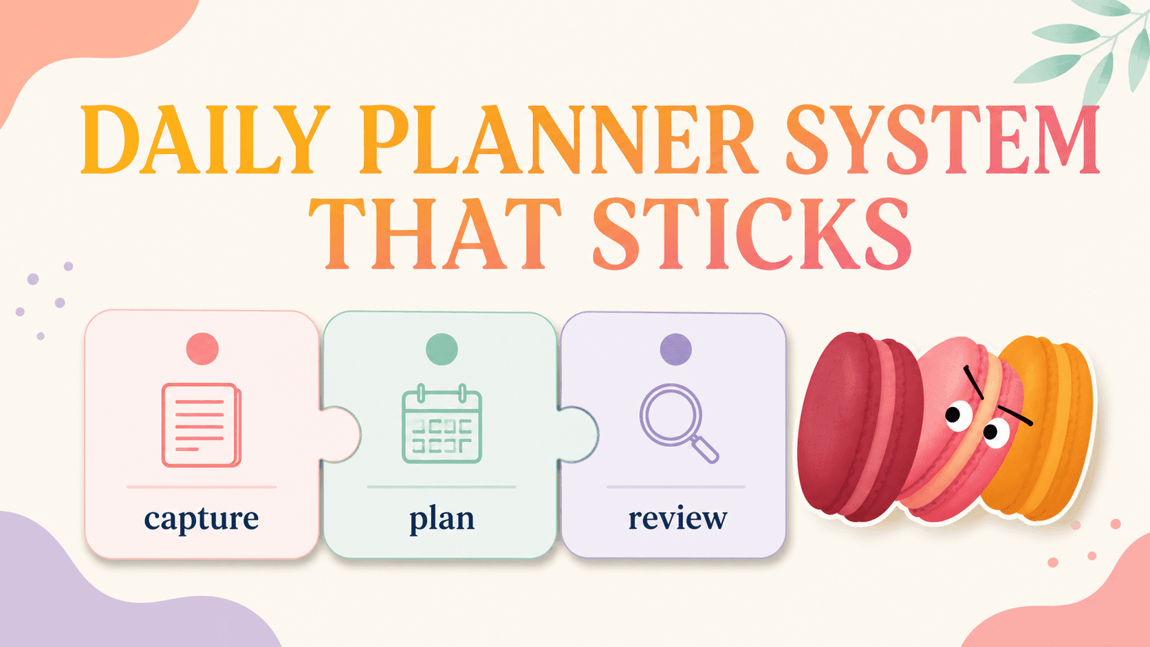 How to Build a Daily Planner System That Sticks