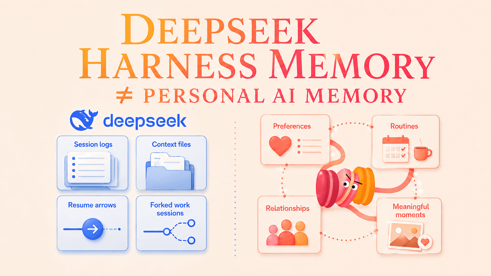 DeepSeek Harness Memory Is Not Personal AI Memory