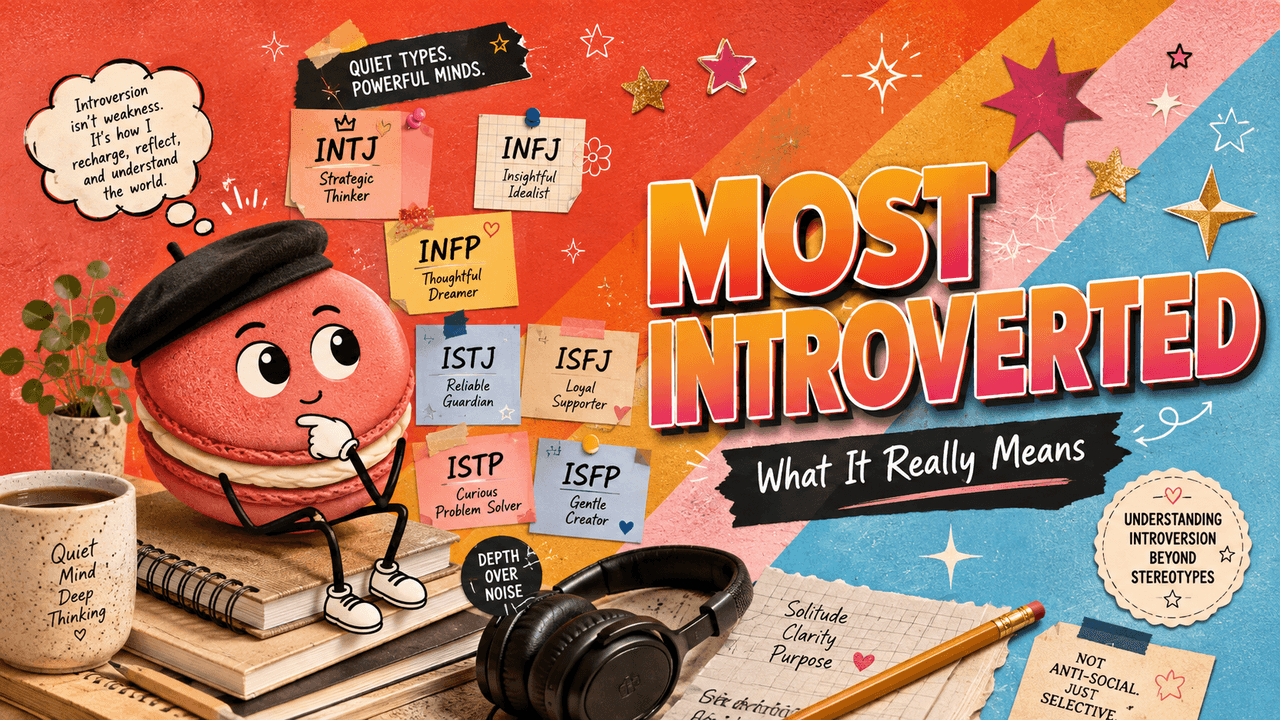 Most Introverted MBTI Types: What It Really Means