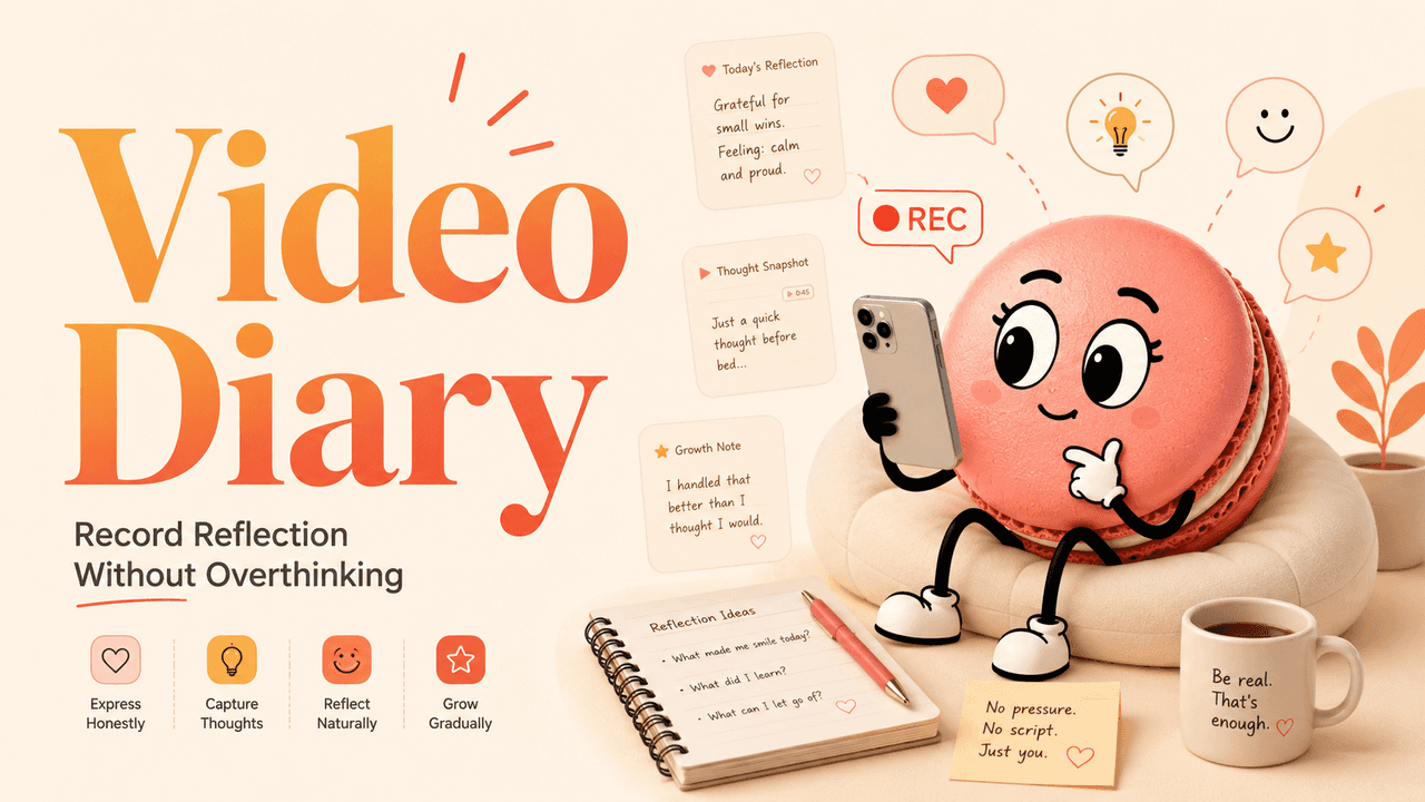 Video Diary App: Record Reflection Without Overthinking