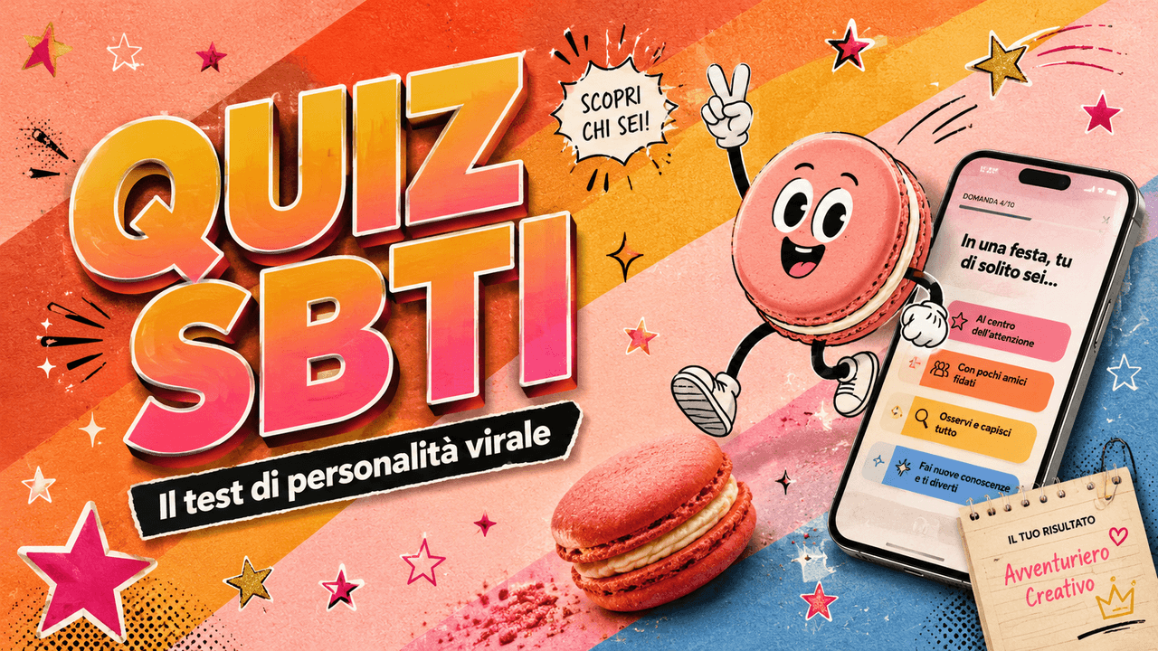 Test SBTI: fai il quiz di personalità virale