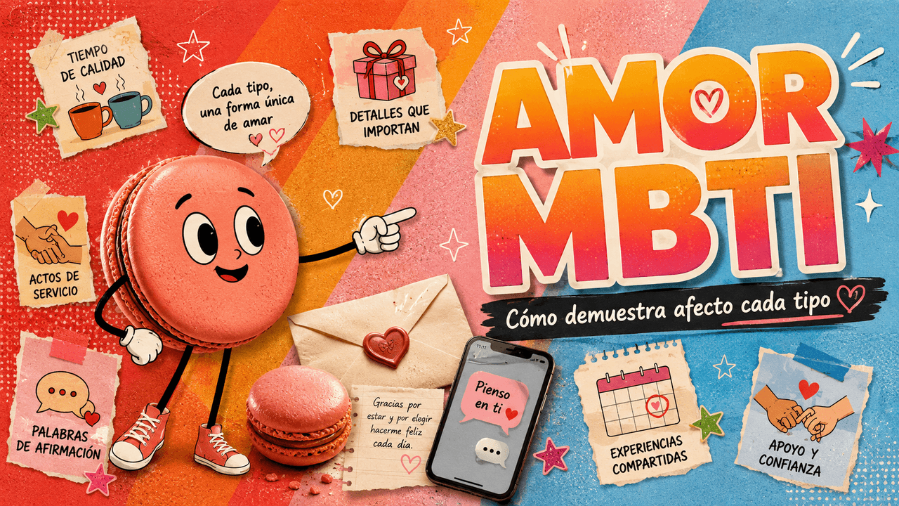 Lenguajes del amor y MBTI: cómo demuestra afecto cada tipo